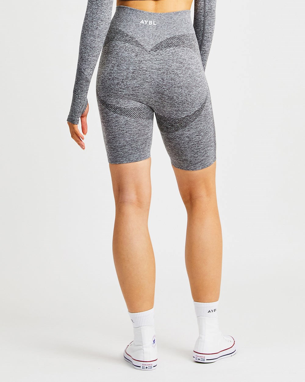 Bermudas AYBL Mujer Outlet México - Motion Seamless Cycling Shorts Grises